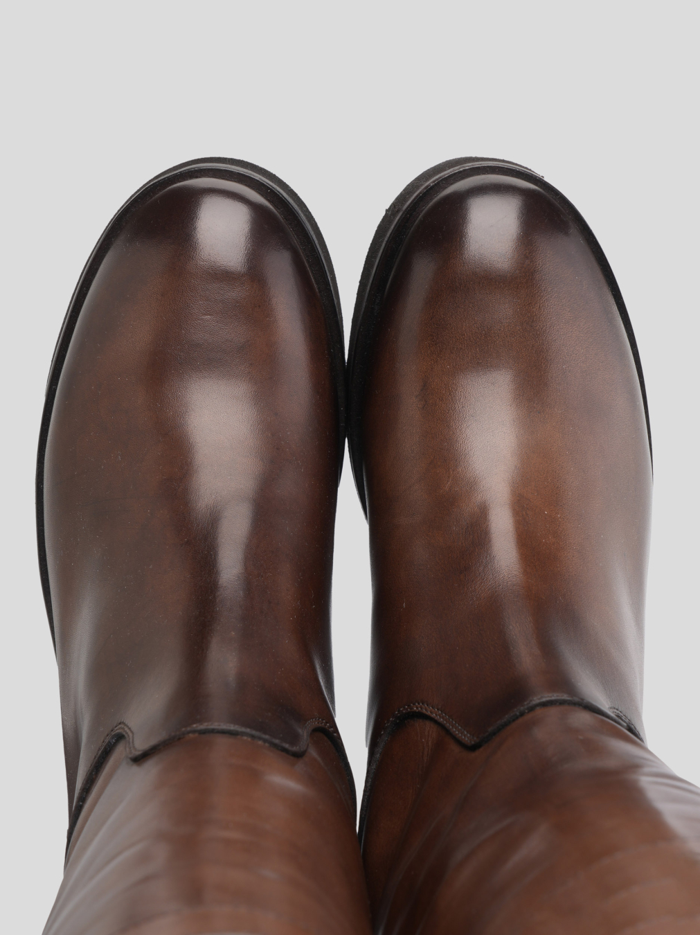 Eleventy Čizme J82SCAJ06/JZ24 BROWN — foto 4