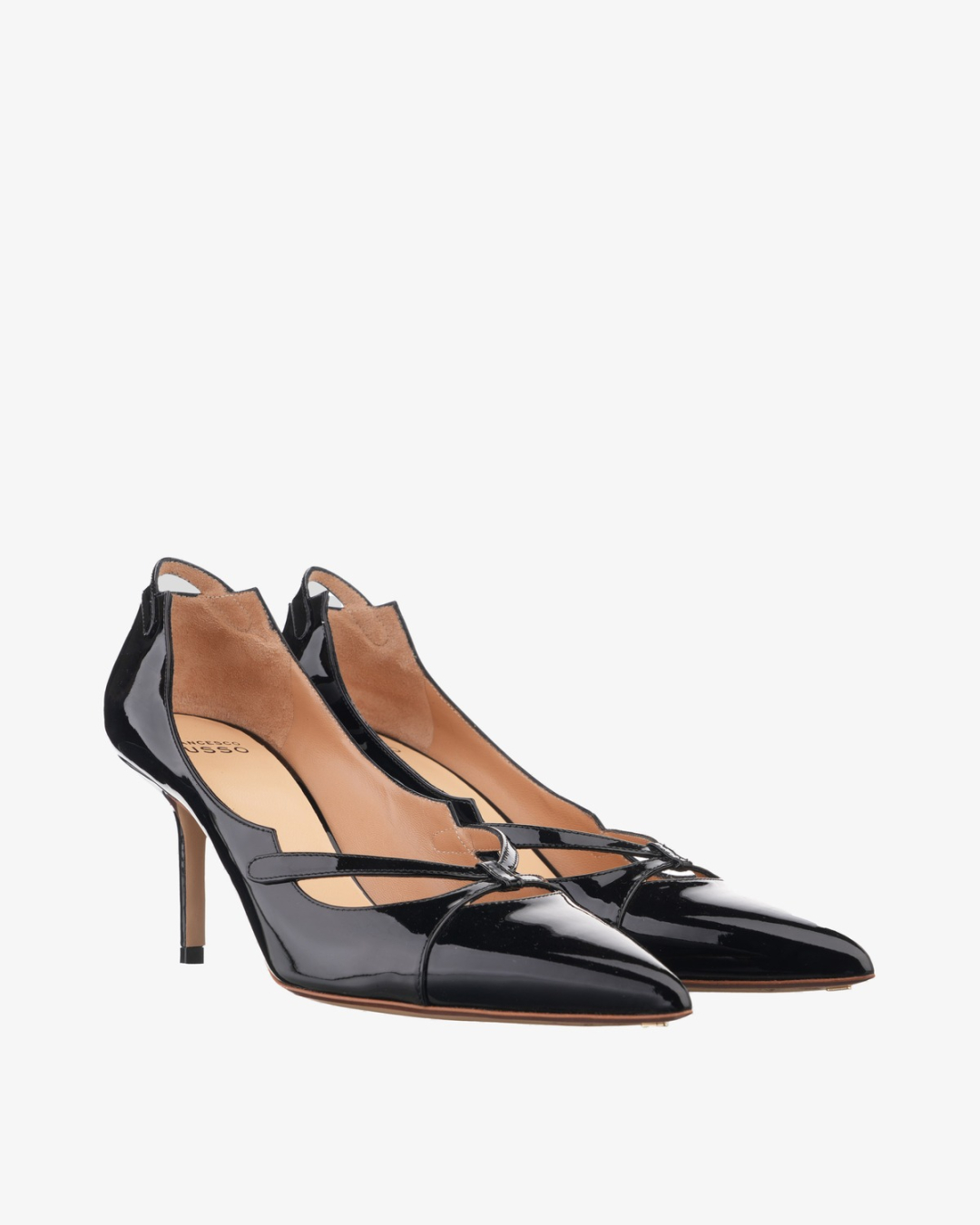 FRANCESCO RUSSO Cipele R1P967/JZ24 BLACK — foto 2