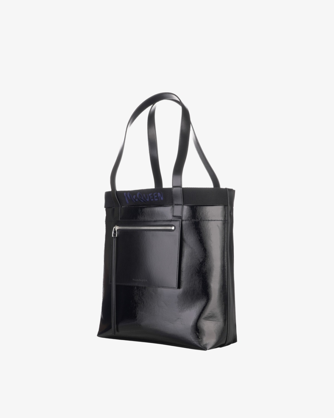 ALEXANDER MCQUEEN Torba 791769/JZ24 BLACK/BLUE — foto 2
