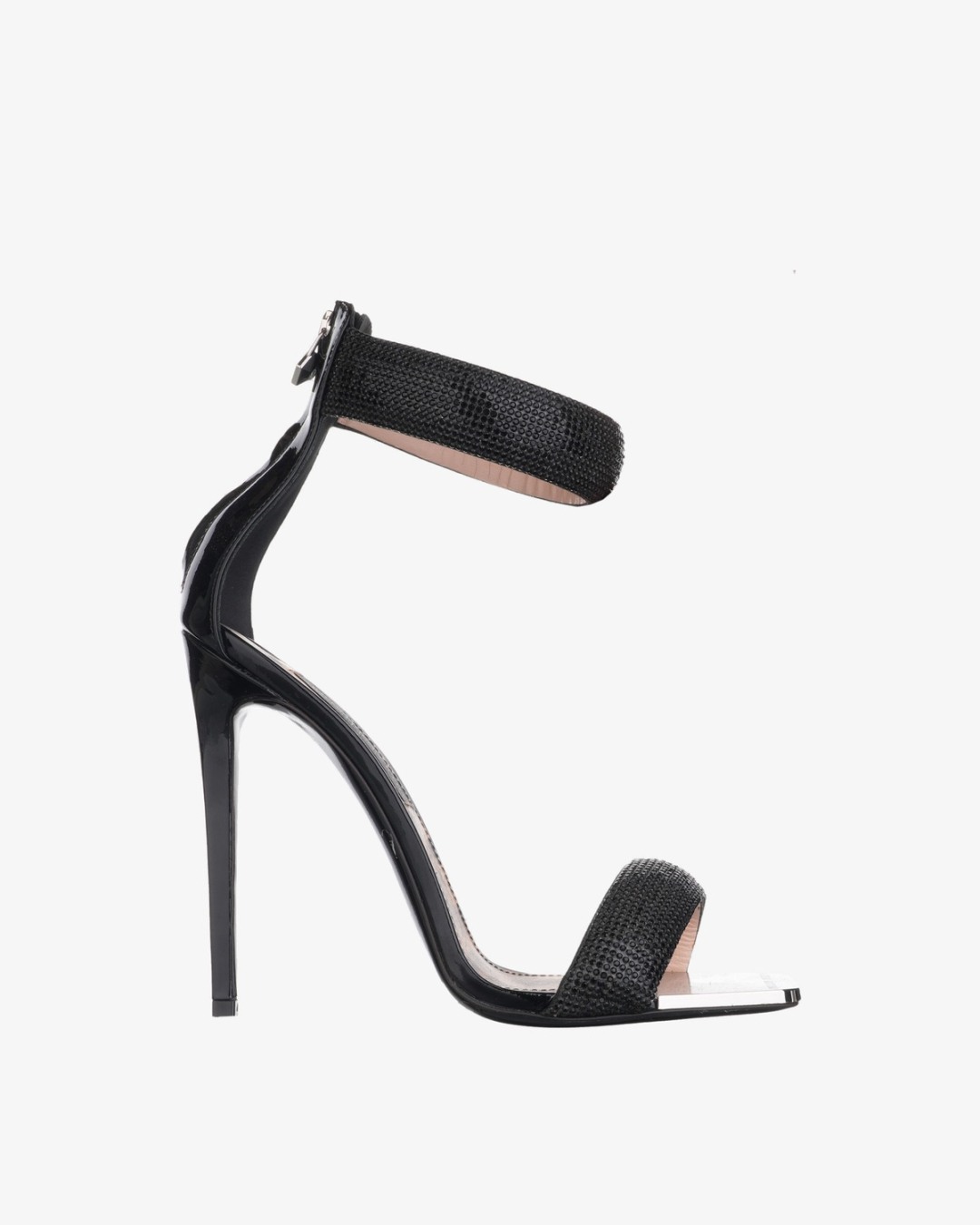 PHILIPP PLEIN Sandale WSD0504/pl24  CRYSTAL  black/black — glavna fotografija