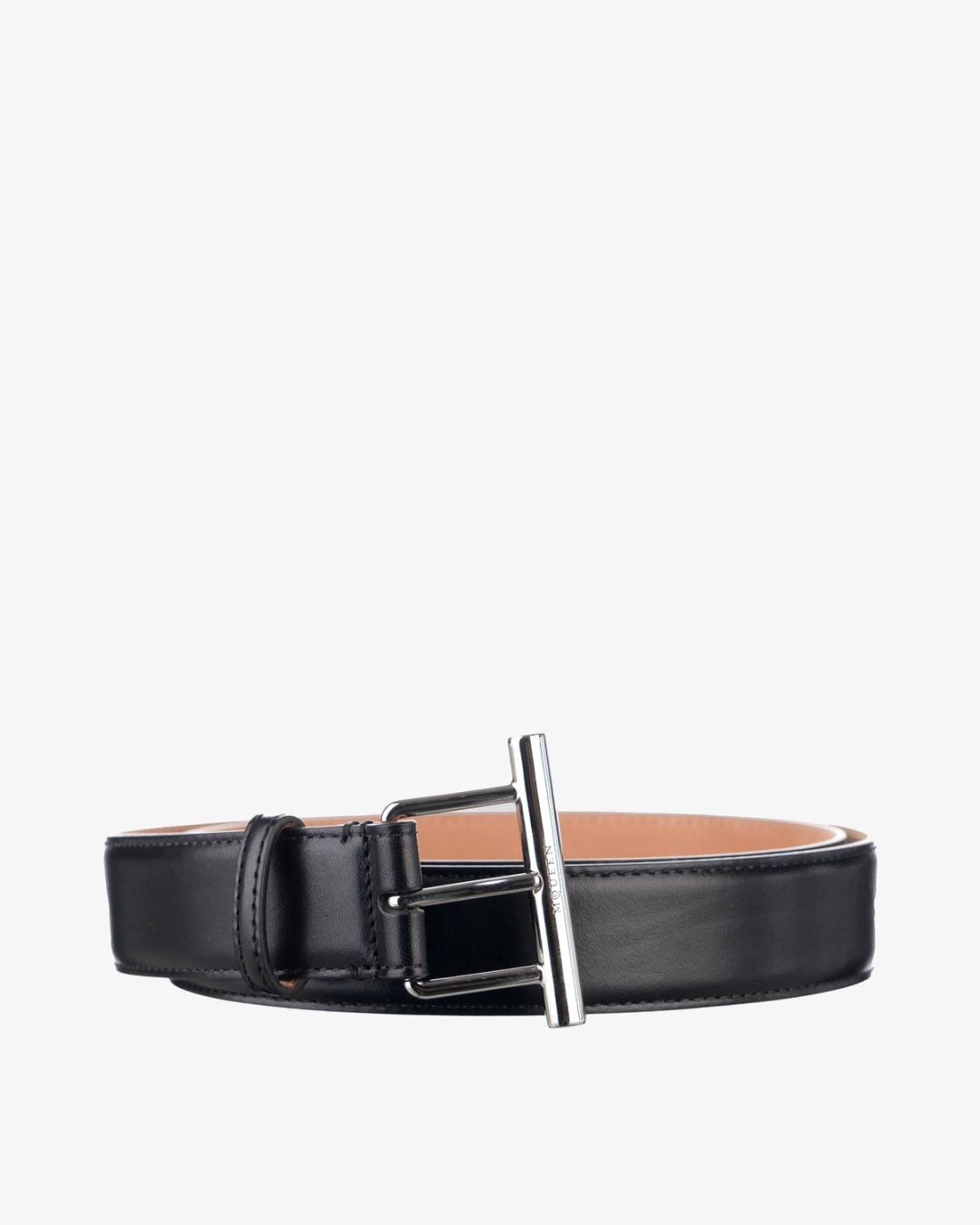 ALEXANDER MCQUEEN Kaiš 805205/JZ24 BLACK/SILVER — glavna fotografija