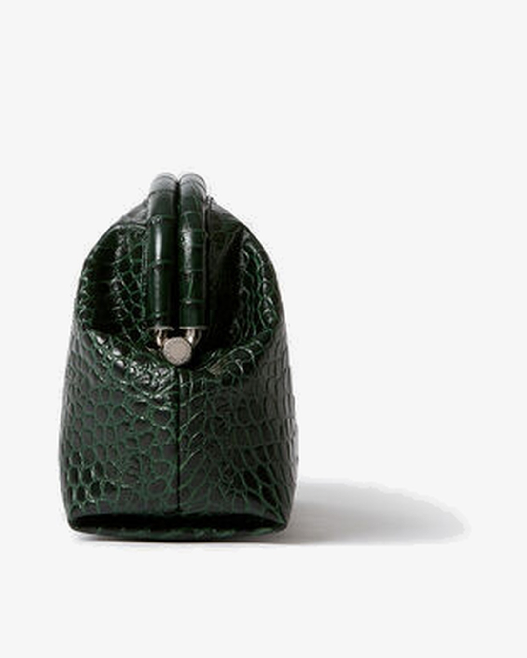 STELLA MCCARTNEY Torba 7B0190WP0774 Falabella Soft Clutch With Chain Micely Croc Alter Mat FOREST/JZ26 — foto 3
