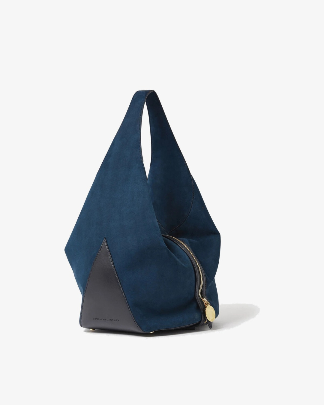 STELLA MCCARTNEY Torba 7B0207WP0750 Appaloosa Soft Bucket Medium Bag Alter Suede & Alter Mat NAVY/JZ26 — foto 5