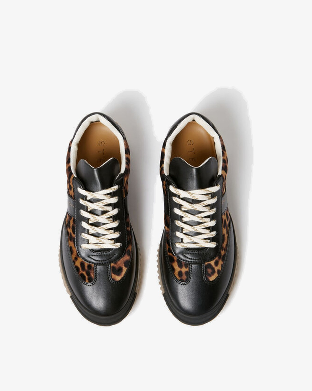 STELLA MCCARTNEY Patike 810699E00313 Sneaker Alter Mat & Leopard Printed Velvet BLACK/LEOPARD/JZ26 — foto 3
