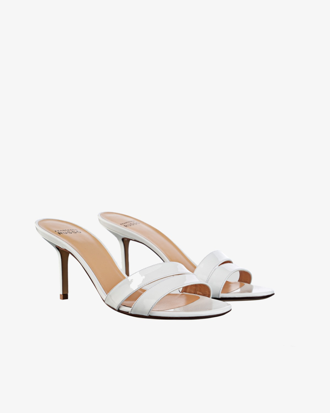 FRANCESCO RUSSO Papuče R1S952/PL24 WHITE — foto 3