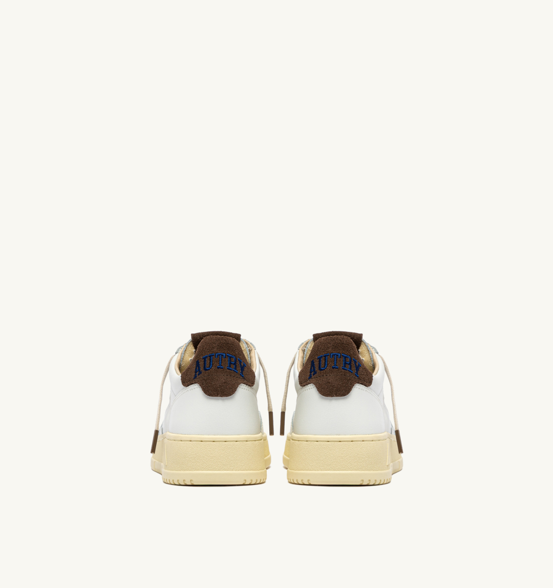 AUTRY INTERNATIONAL SRL Patike MEDALIST LOW MAN HJ03 LEATHER/SUEDE/LOGO WHITE/CHOCOLATE CHIP/JZ26 — foto 3