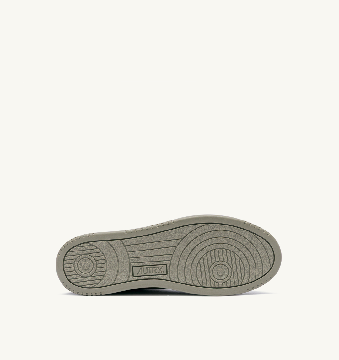 AUTRY INTERNATIONAL SRL Patike MEDALIST LOW MAN OH05 SUEDE/LEATHER SILVER SAGE/IVORY/JZ26 — foto 4