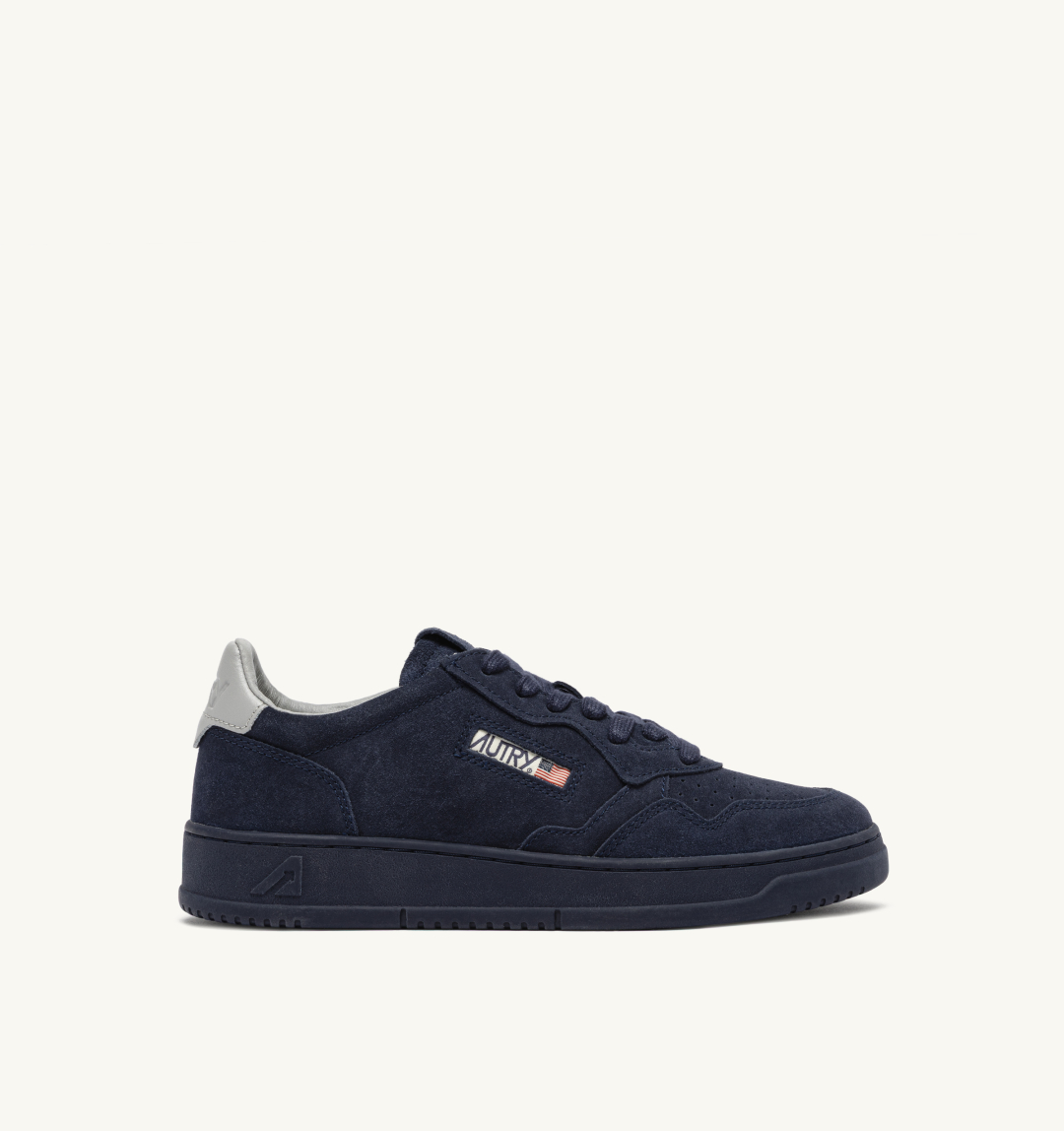 AUTRY INTERNATIONAL SRL Patike MEDALIST LOW MAN OH07 SUEDE/LEATHER NAVY/VAPOR/JZ26 — glavna fotografija