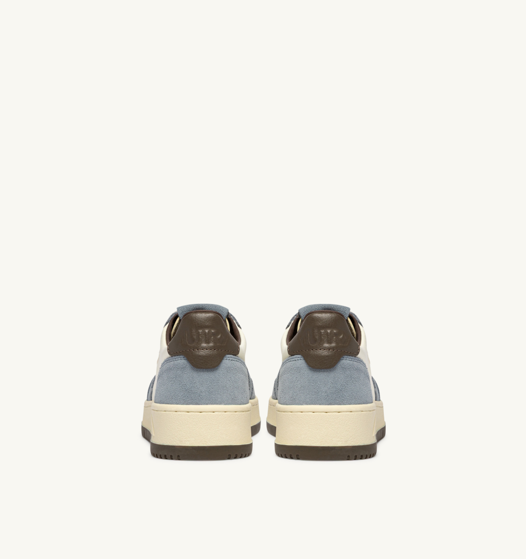 AUTRY INTERNATIONAL SRL Patike MEDALIST LOW WOM BW06 LEATHER/SUEDE CHOCOLATE CHIP/CIELO/JZ26 — foto 3