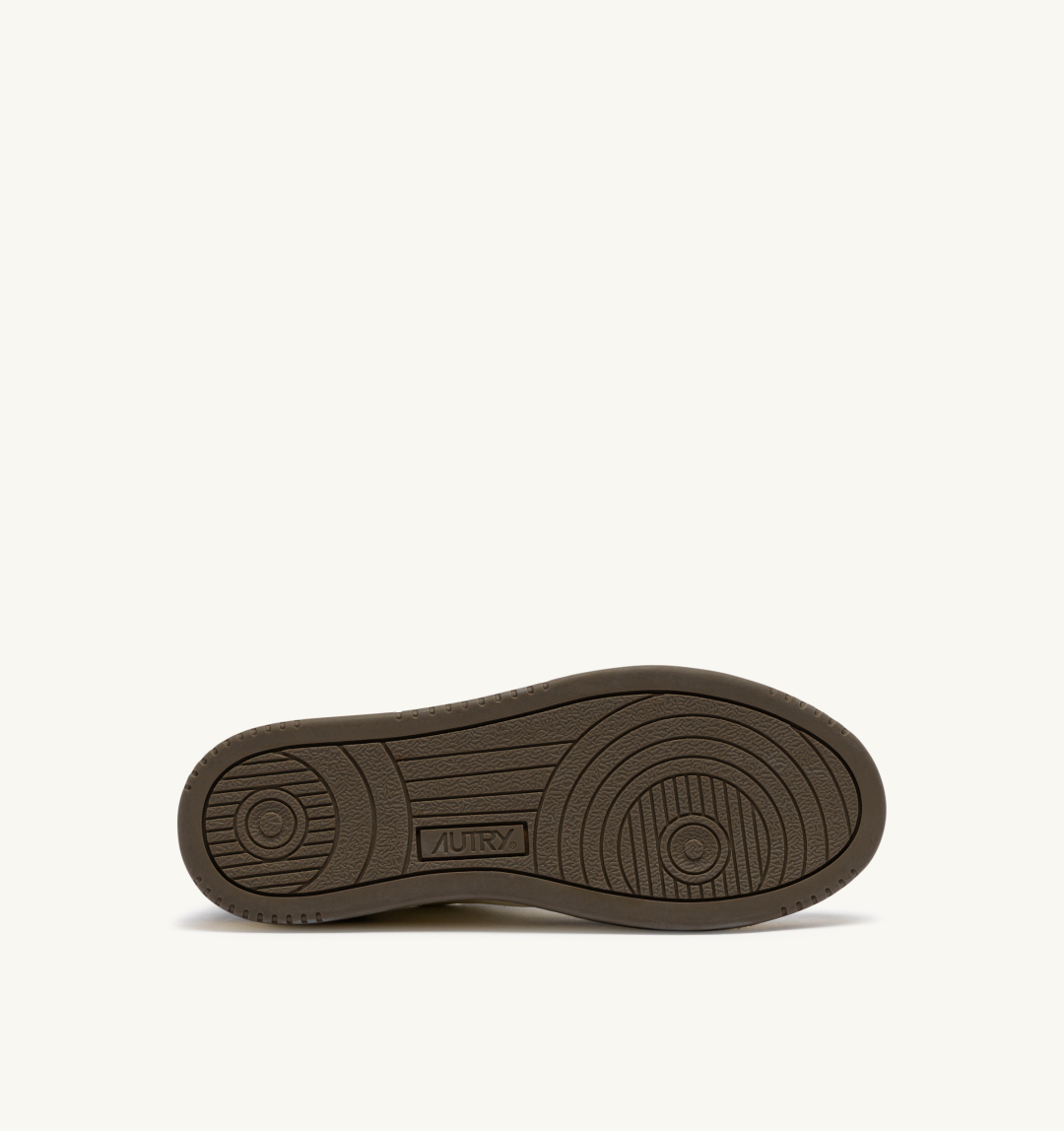 AUTRY INTERNATIONAL SRL Patike MEDALIST LOW WOM BW06 LEATHER/SUEDE CHOCOLATE CHIP/CIELO/JZ26 — foto 4