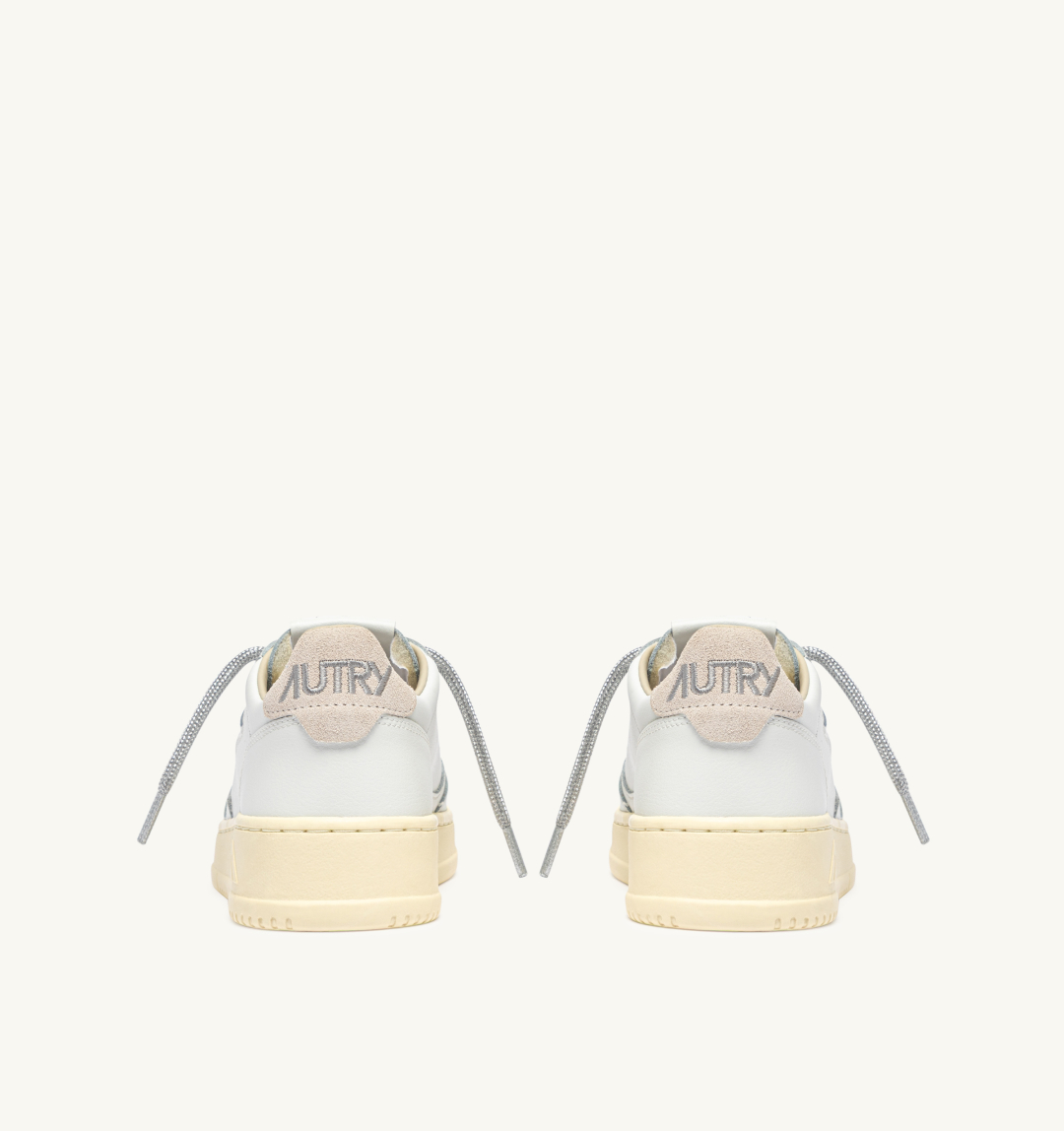 AUTRY INTERNATIONAL SRL Patike MEDALIST LOW WOM SW03 LEATHER/SWOLL WHITE/SILVER/JZ26 — foto 3