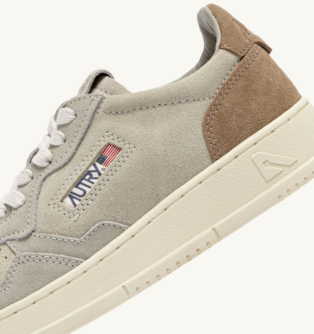 AUTRY INTERNATIONAL SRL Patike MEDALIST LOW WOM TS37 TRICOLOR/SUEDE CIGAR/PAPYRUS/PELICAN/JZ26 — foto 6