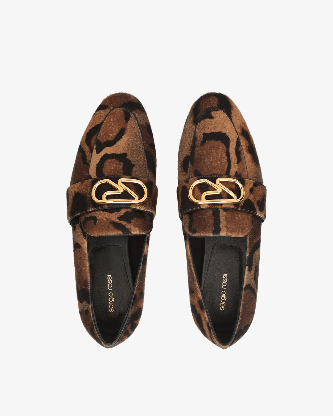 SERGIO ROSSI Cipele B14330MVIS31370 Flat Moccasin-10 LEOPARD 8069/JZ26 — foto 4