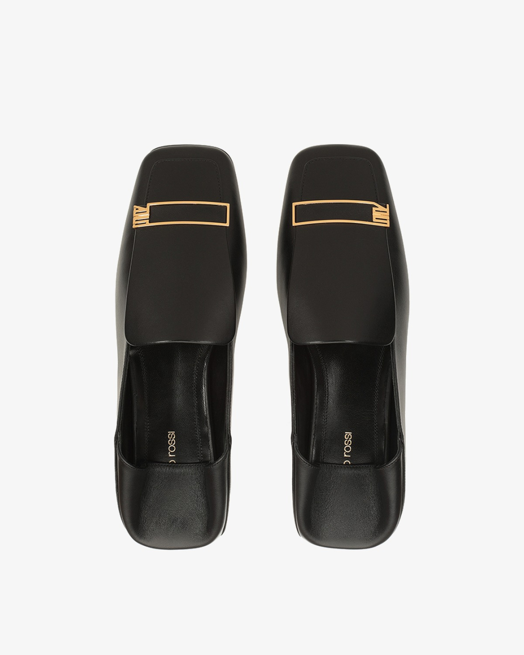 SERGIO ROSSI Cipele B14480MMVN13170 Flat Moccasin-05 BLACK 1000/JZ26 — foto 2