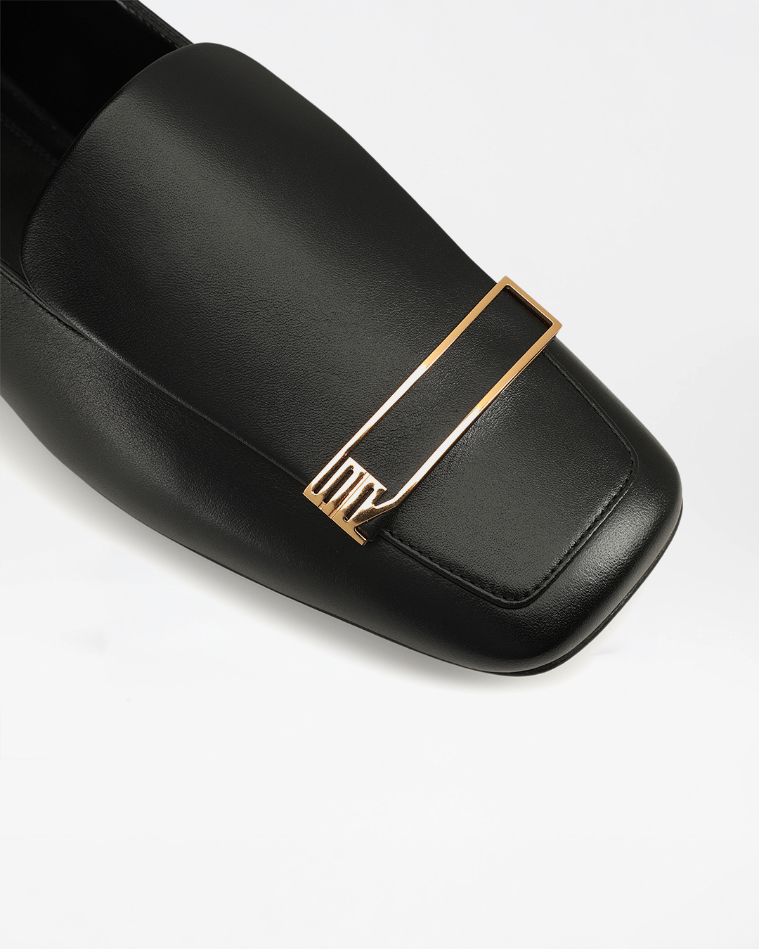 SERGIO ROSSI Cipele B14480MMVN13170 Flat Moccasin-05 BLACK 1000/JZ26 — foto 5