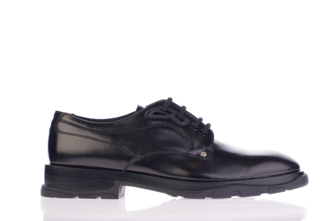 ALEXANDER MCQUEEN Cipele 728258/23 BLACK/SILVER — glavna fotografija