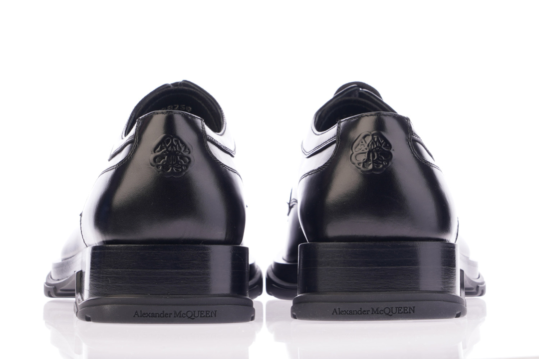 ALEXANDER MCQUEEN Cipele 728258/23 BLACK/SILVER — foto 3