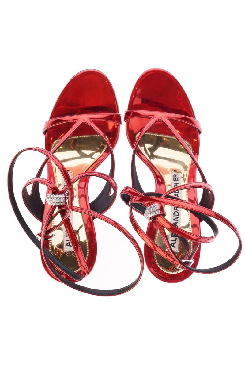 ALEXANDRE VAUTHIER Sandale AVI2004-009/23 TOMATO — foto 4