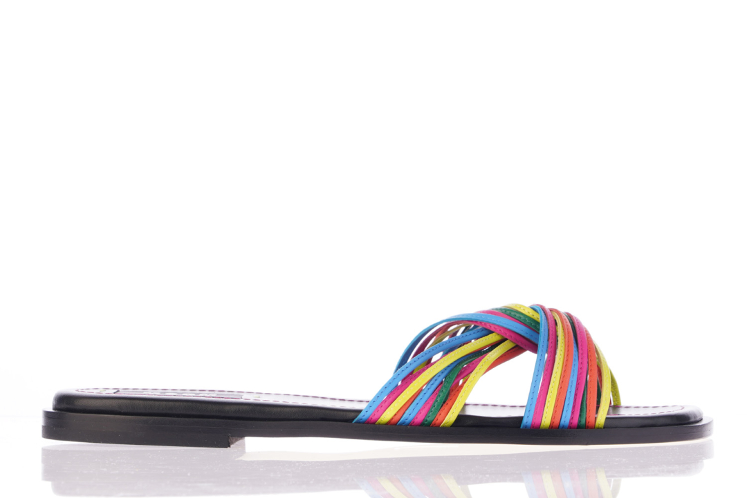MSGM Papuče 3441MDS164/23 MULTICOLOR — glavna fotografija