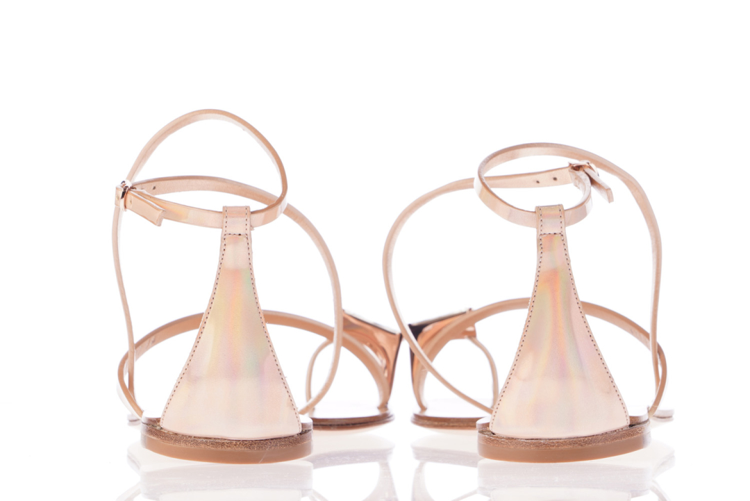 CASADEI Sandale 1N359/23 GOLDPINK — foto 3