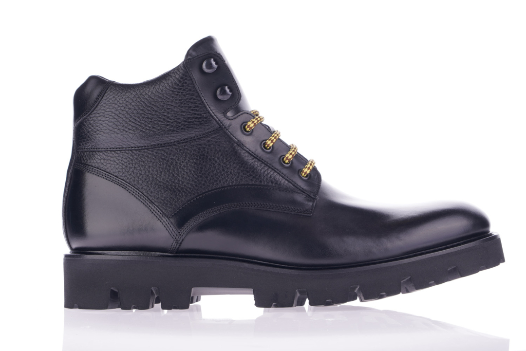 LUCA BOSSI Čizme TR2524SR/22 BOX NERO — glavna fotografija