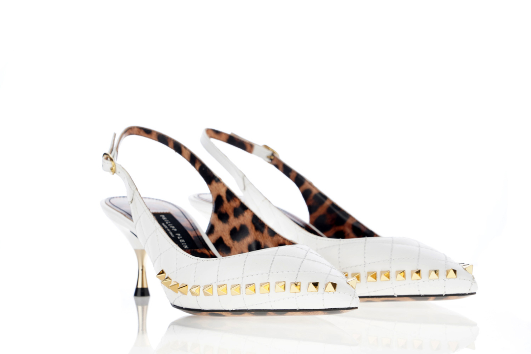 PHILIPP PLEIN Sandale WSA0535/22 WHITE — foto 2