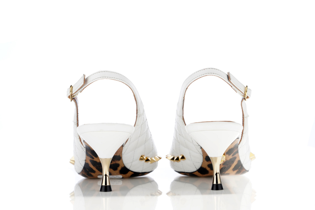 PHILIPP PLEIN Sandale WSA0535/22 WHITE — foto 3