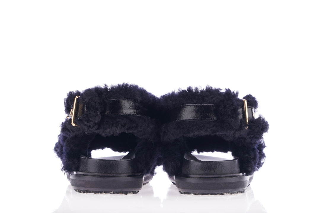 MARNI Sandale FBMS014601/22 BLACK — foto 3