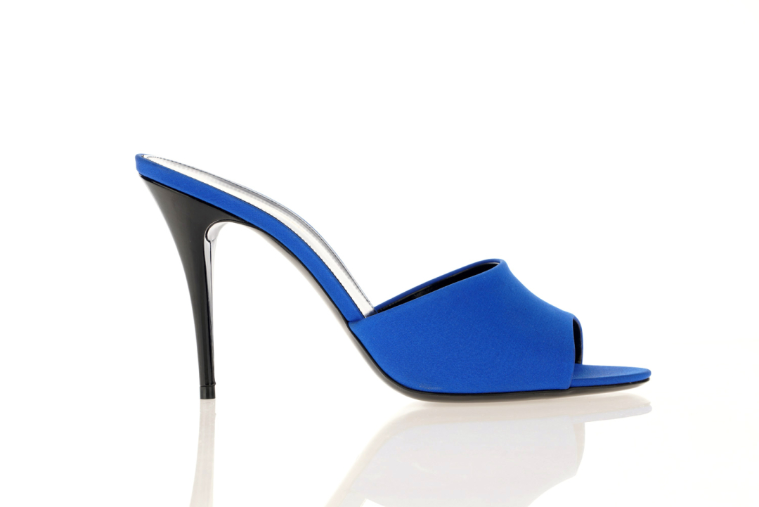 SAINT LAURENT Papuče 699767/22 BLU — glavna fotografija