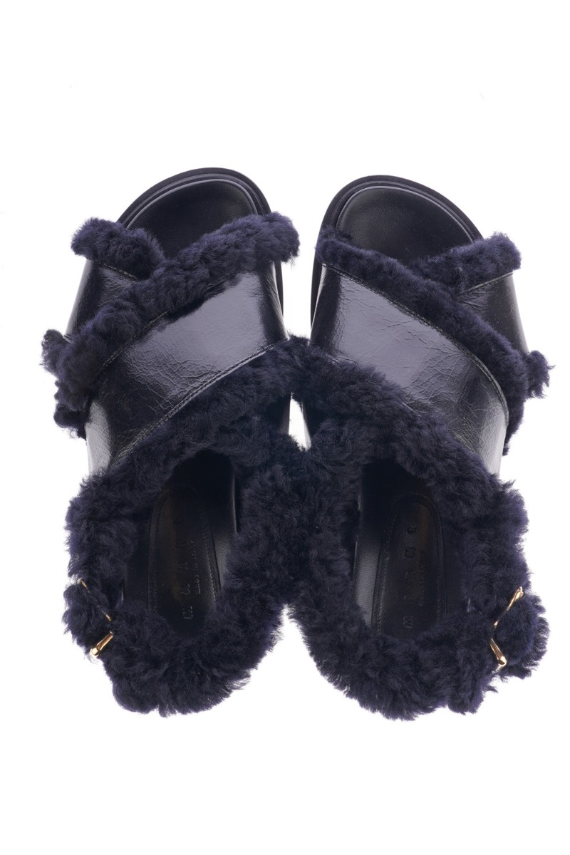 MARNI Sandale FBMS014601/22 BLACK — foto 4