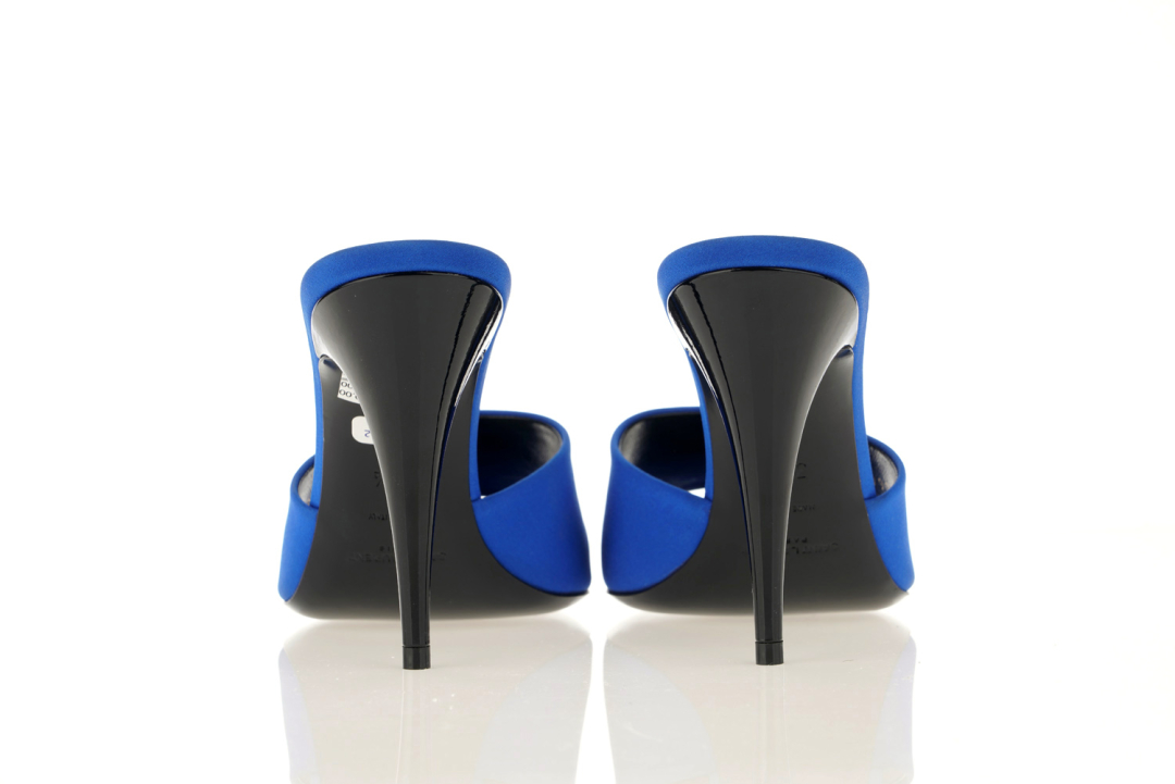 SAINT LAURENT Papuče 699767/22 BLU — foto 3