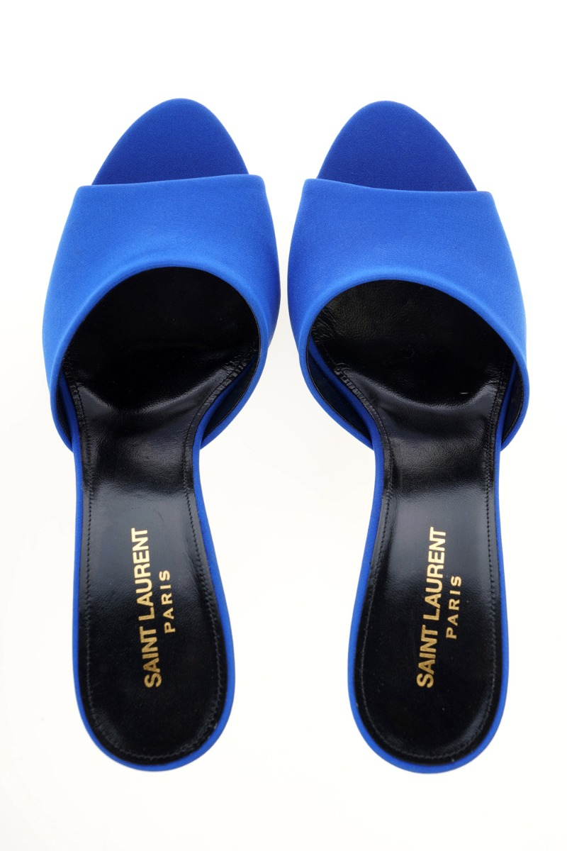 SAINT LAURENT Papuče 699767/22 BLU — foto 4