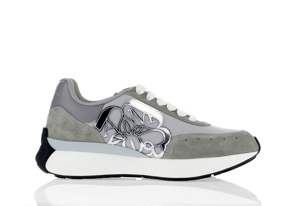 ALEXANDER MCQUEEN Patike 705071/22 GREY — glavna fotografija