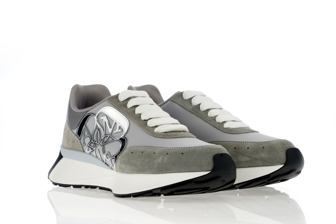 ALEXANDER MCQUEEN Patike 705071/22 GREY — foto 2