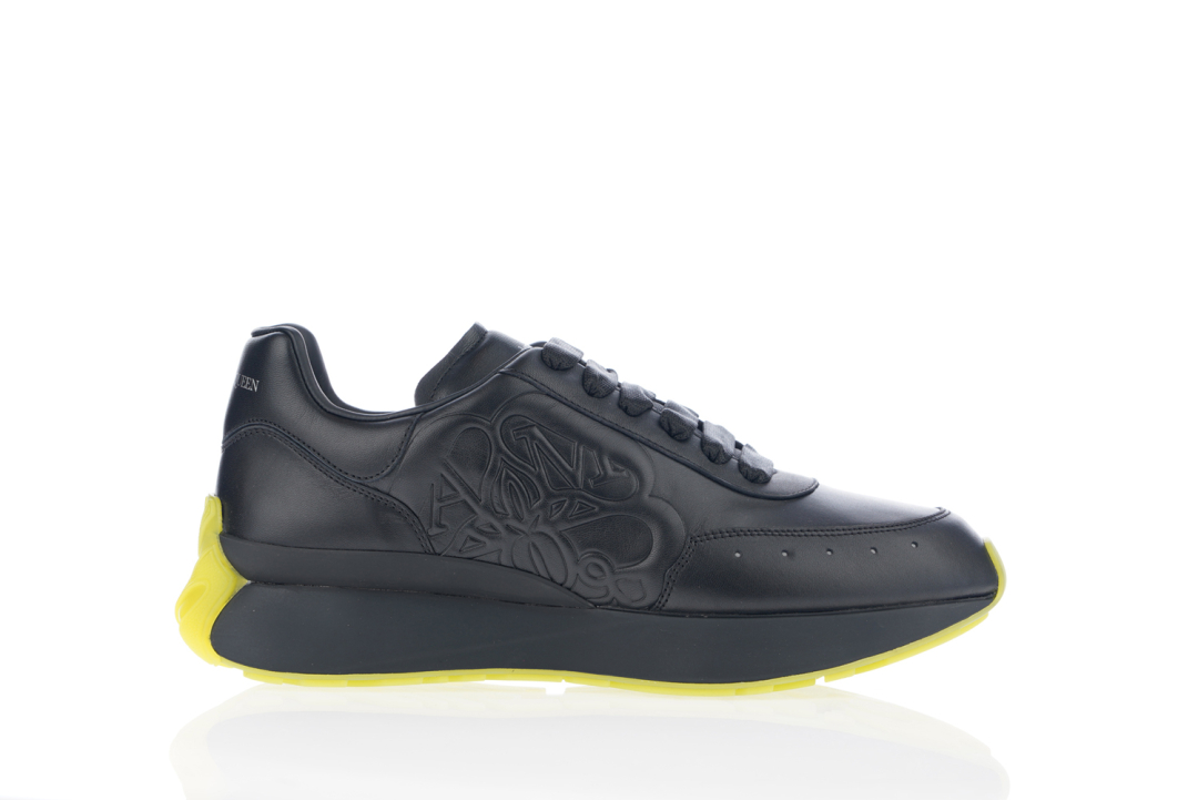 ALEXANDER MCQUEEN Patike 705076/22 BLACK — glavna fotografija