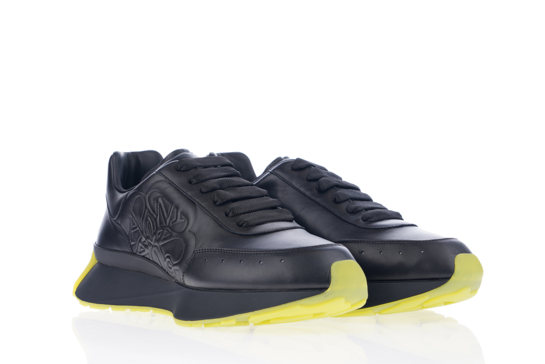 ALEXANDER MCQUEEN Patike 705076/22 BLACK — foto 2