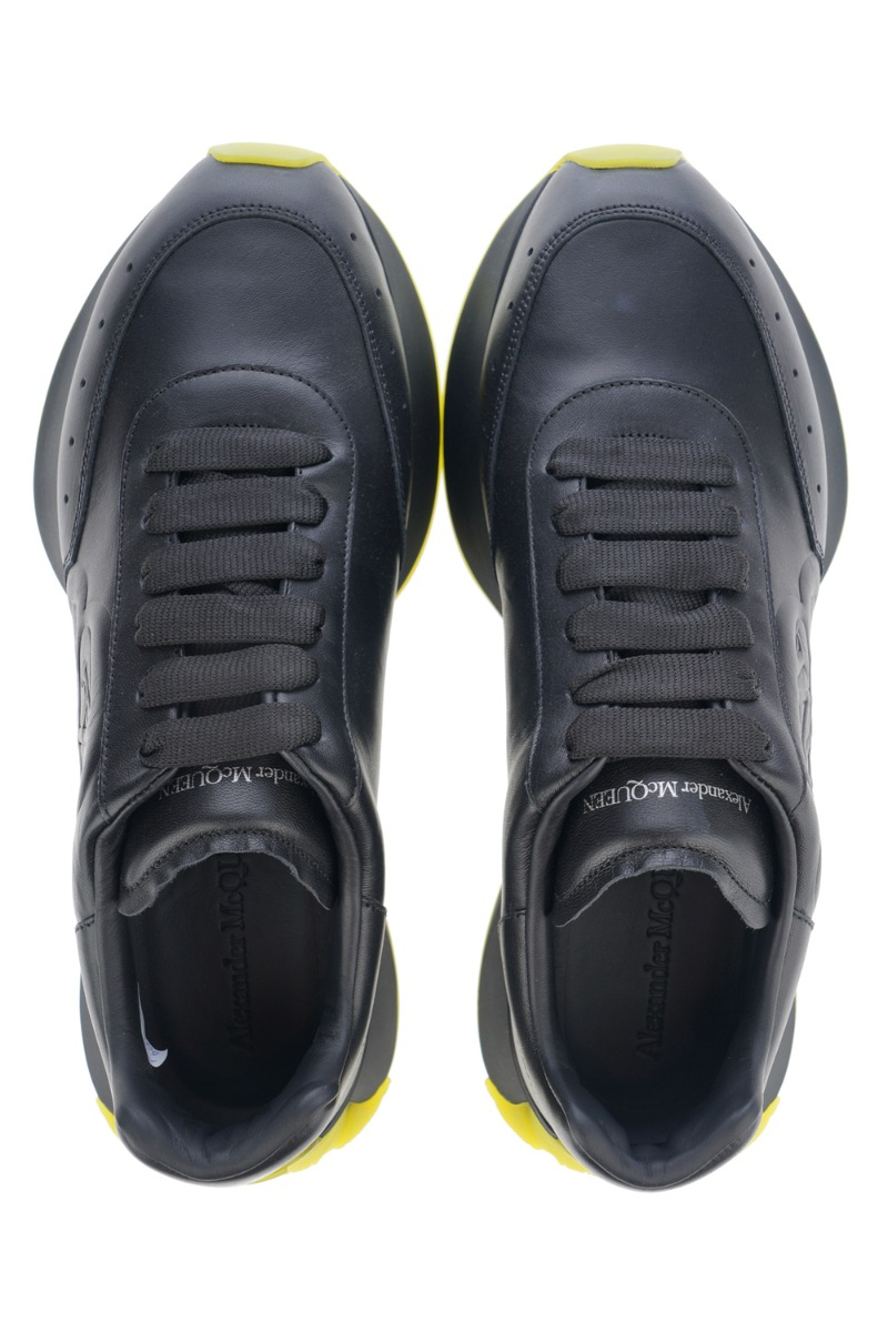 ALEXANDER MCQUEEN Patike 705076/22 BLACK — foto 4