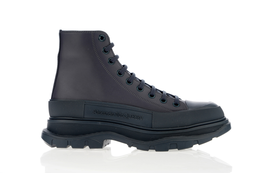 ALEXANDER MCQUEEN Čizme 705661/22 ANTHRACITE — glavna fotografija