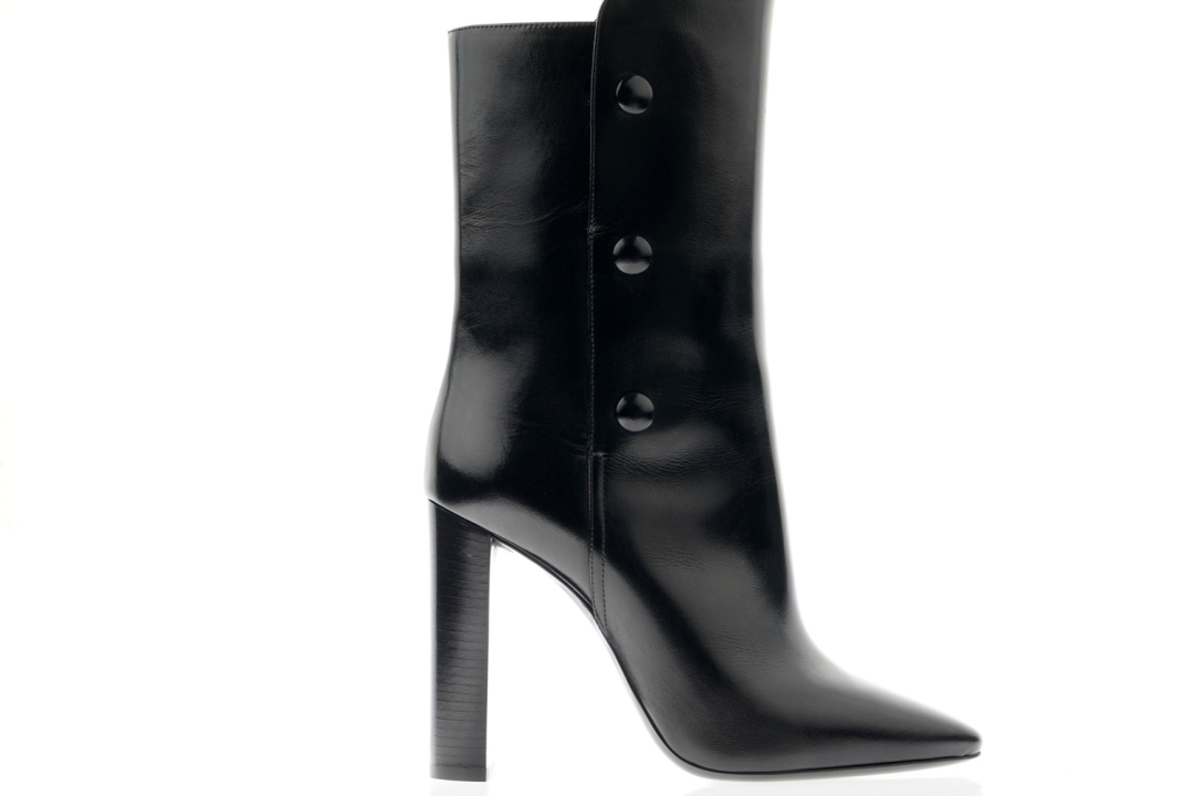 SAINT LAURENT Čizme 632483 NERO — glavna fotografija