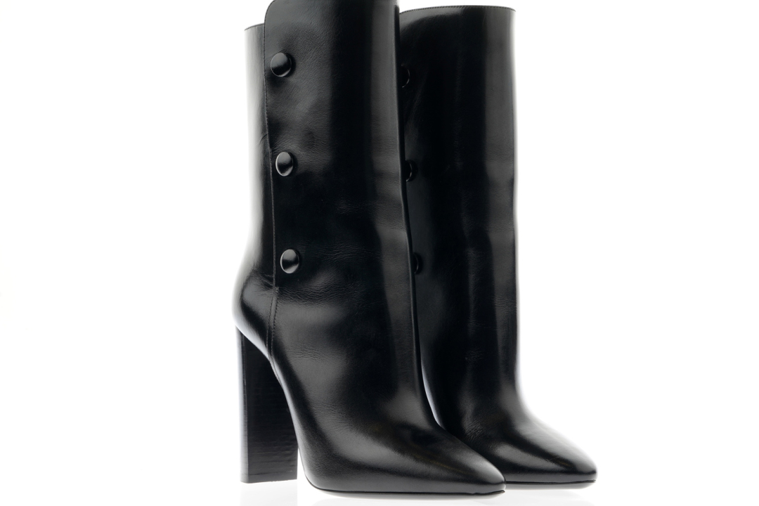 SAINT LAURENT Čizme 632483 NERO — foto 2