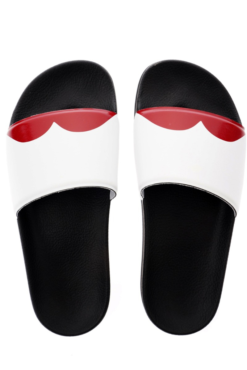 MARNI Papuče P2883 WHITE-RED — foto 4