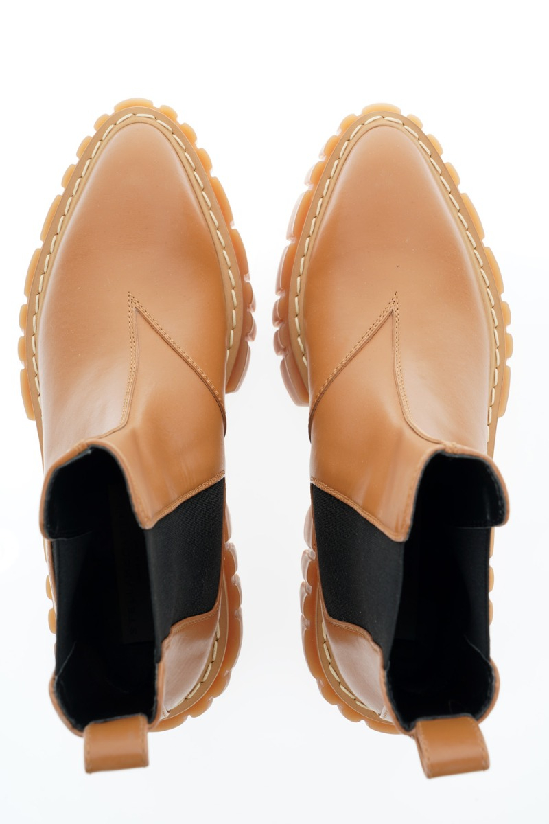 STELLA MCCARTNEY Čizme 800251/21 CUOIO — foto 4