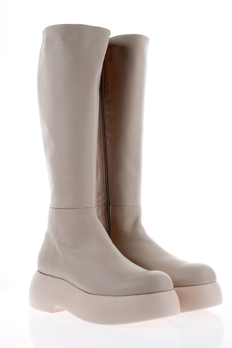 AGL Čizme D77250/21 BEIGE-ROSA — foto 2