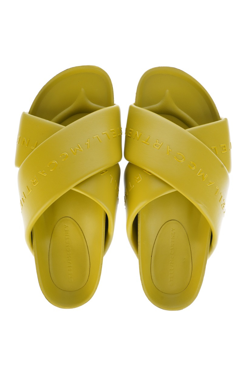 STELLA MCCARTNEY Papuče 810107/23 LIME — foto 4