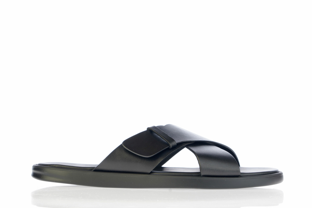 DOUCAL'S Papuče DU3148/23  NERO — glavna fotografija