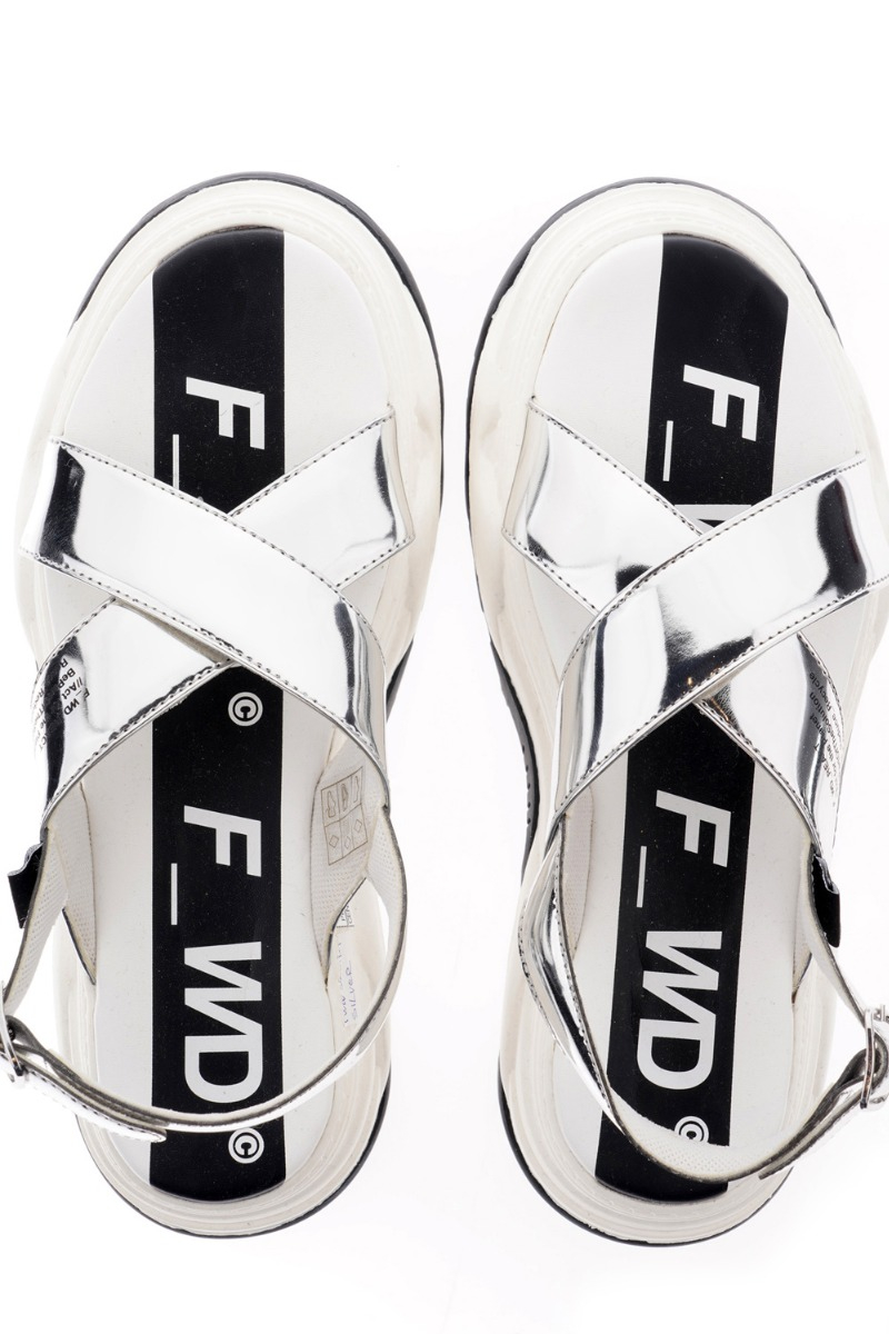 FORWARD Sandale FWW36061/21 SILVER — foto 4
