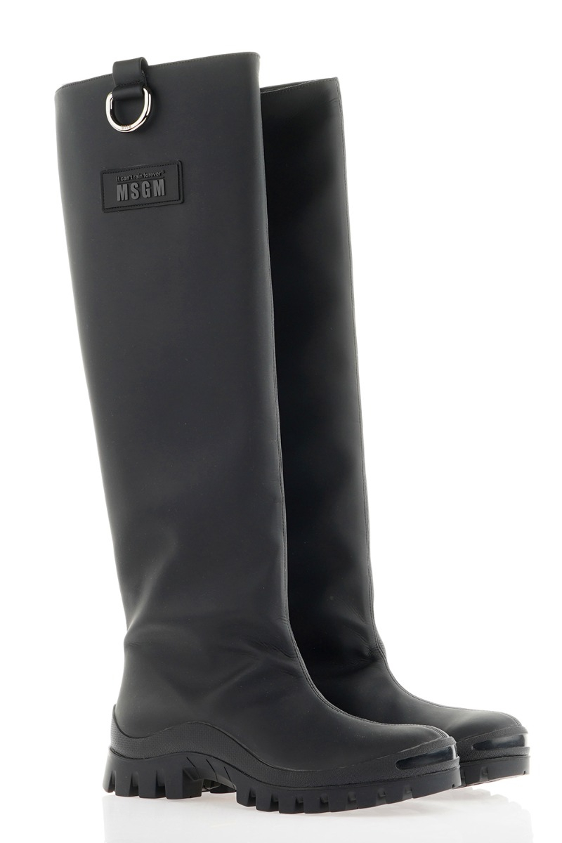 MSGM Čizme MDS 302/21 BLACK — foto 2