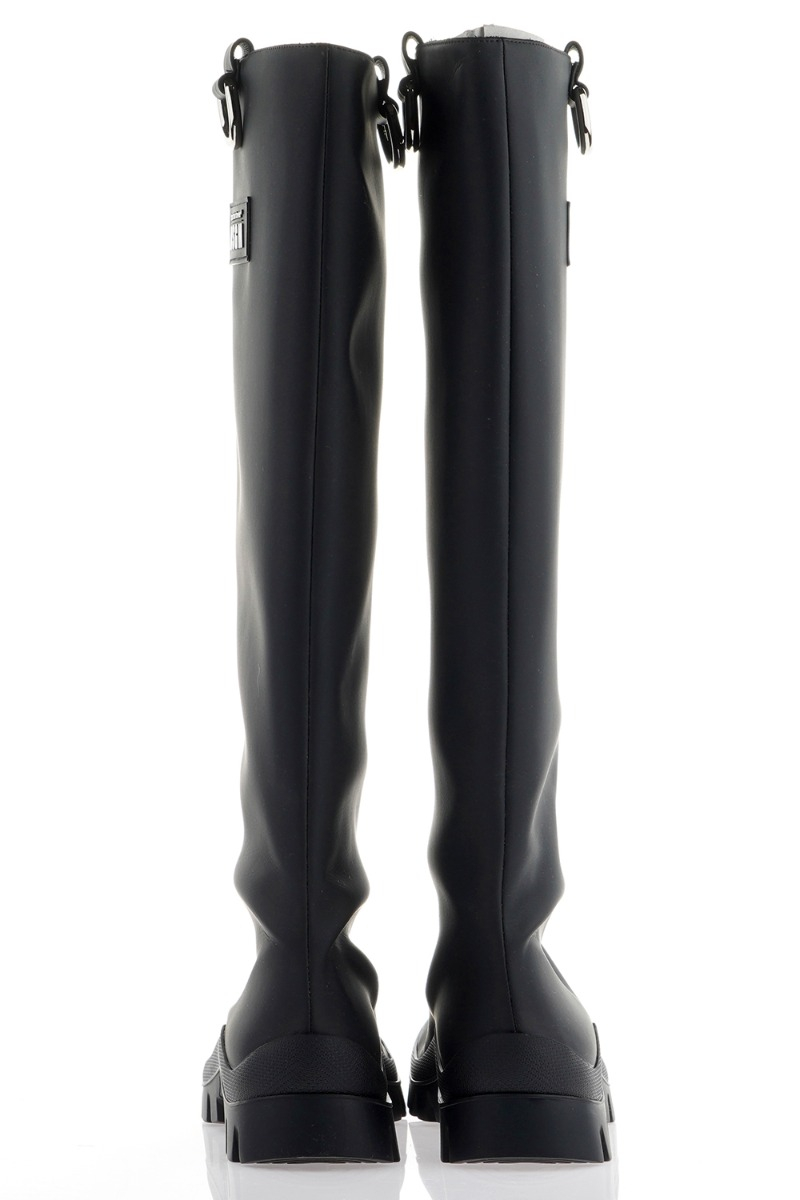 MSGM Čizme MDS 302/21 BLACK — foto 3