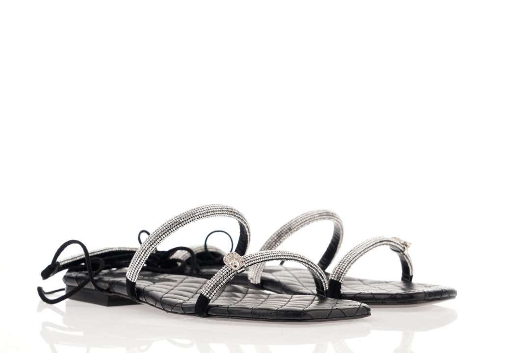 PHILIPP PLEIN Sandale WSA0473/22 BLACK — foto 2