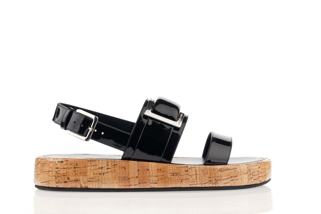 SERGIO ROSSI Sandale A97730/22 NERO — glavna fotografija